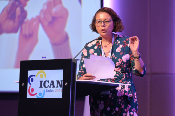 Patricia Falcetta Keynote Speaker at ICAN Dubai 2023