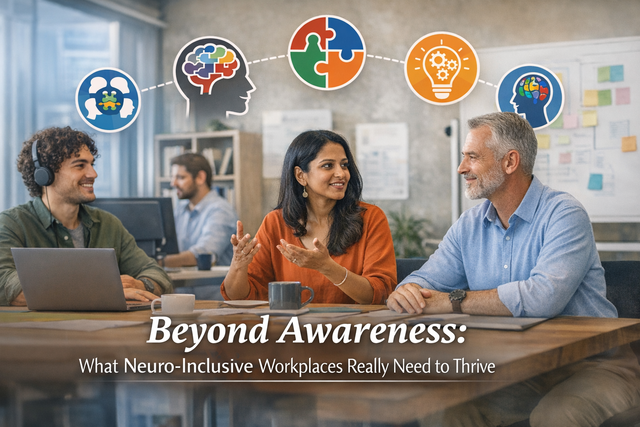 Beyond Awareness: What Neuro-Inclusive Workplaces Really Need to Thrive